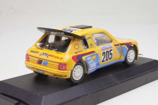 Peugeot 205 T16, Paris-Dakar 1987, A.Vatanen, no.205