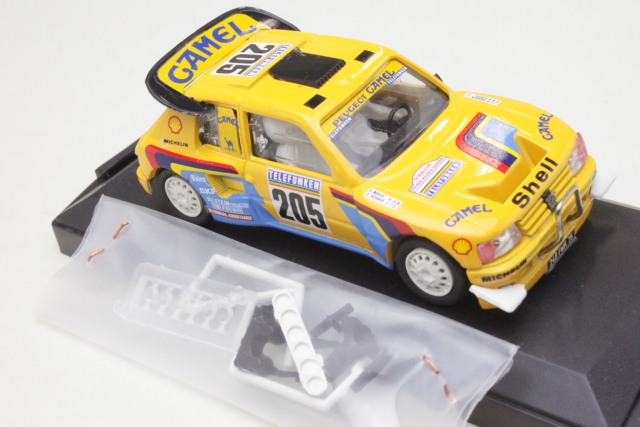 Peugeot 205 T16, Paris-Dakar 1987, A.Vatanen, no.205