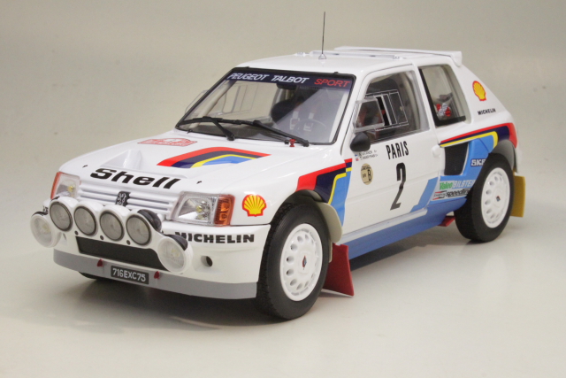 Peugeot 205 T16, Monte Carlo 1985, A.Vatanen, no.2