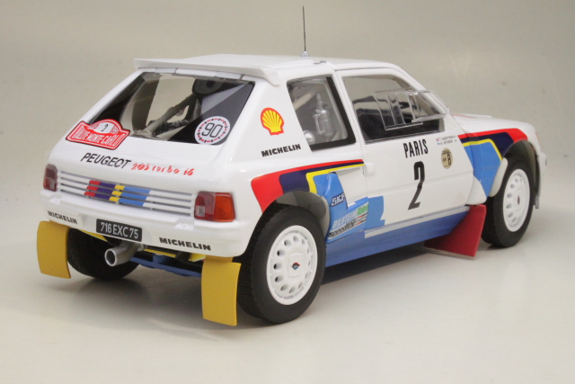 Peugeot 205 T16, Monte Carlo 1985, A.Vatanen, no.2