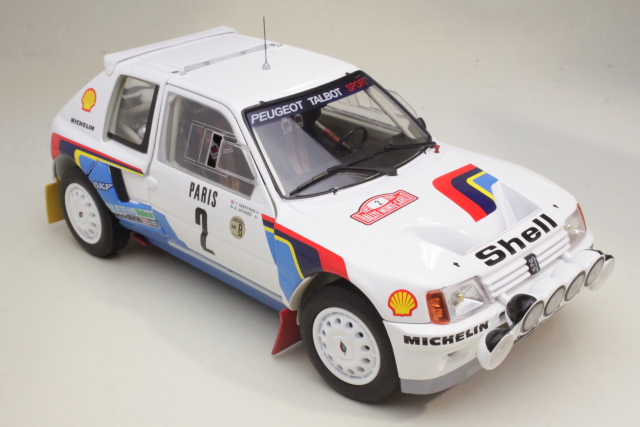 Peugeot 205 T16, Monte Carlo 1985, A.Vatanen, no.2