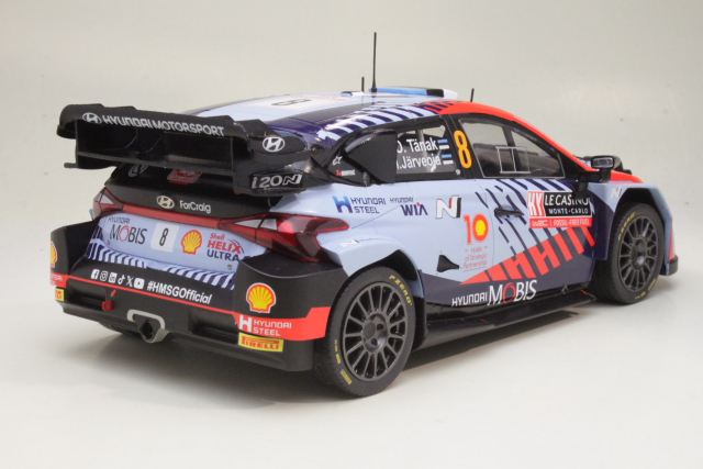 Hyundai i20 N Rally1, Monte Carlo 2024, O.Tanak, no.8