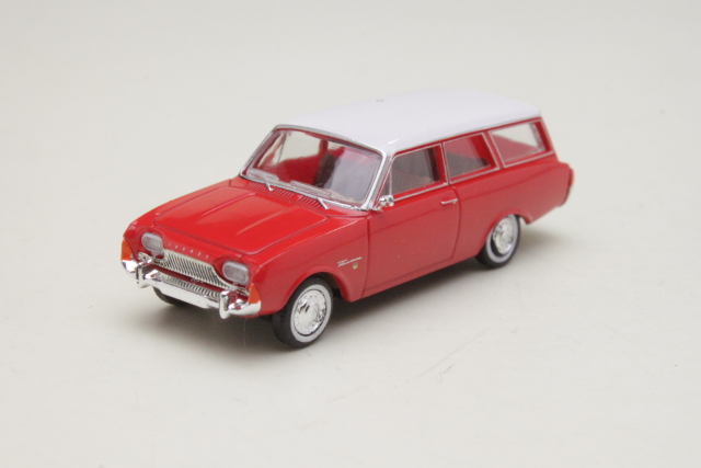 Ford Taunus P3 Turnier 1964, red/white