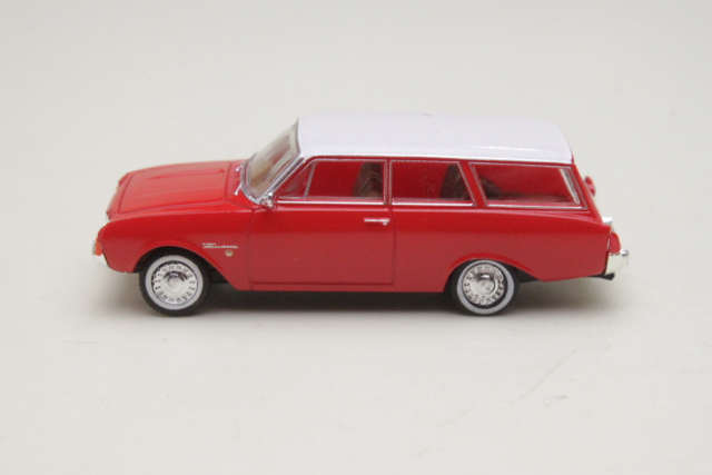 Ford Taunus P3 Turnier 1964, red/white