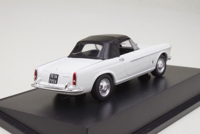 Fiat 1500 Cabriolet, valkoinen