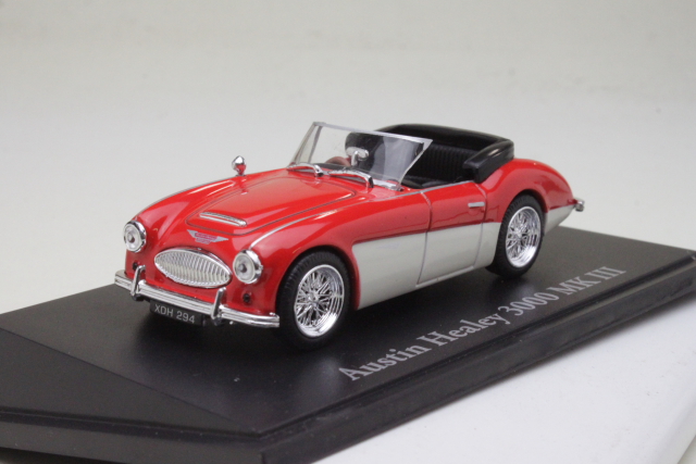 Austin Healey 3000 Mk3, red/white