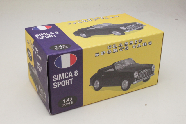 Simca 8 Sport, musta