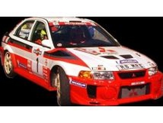Mitsubishi Lancer Evo V, 1st. Finland 1998, T.Makinen, no.1