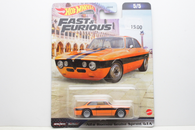 Alfa Romeo Giulia Sprint GTA "Fast & Furious"