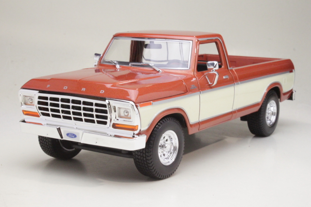 Ford F-150 1979, ruskea/valkoinen