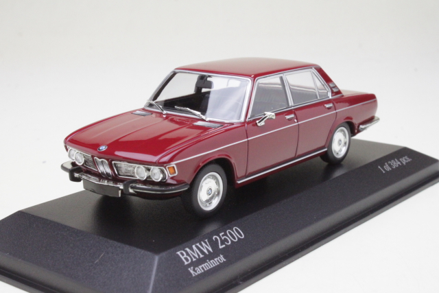 BMW 2500 (e3) 1968, punainen