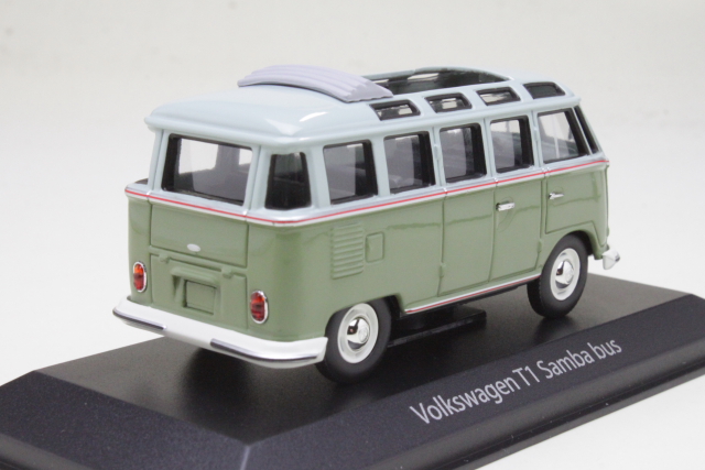 VW T1 Samba Bus 1961, green/white