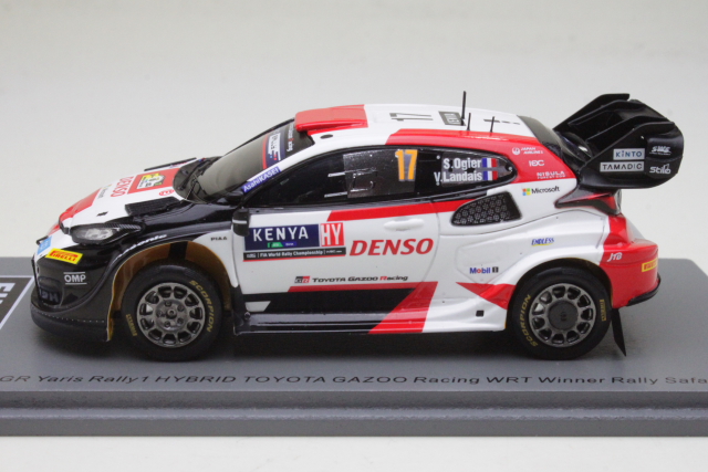 Toyota GR Yaris Rally1, 1st. Safari 2023, S.Ogier, no.17