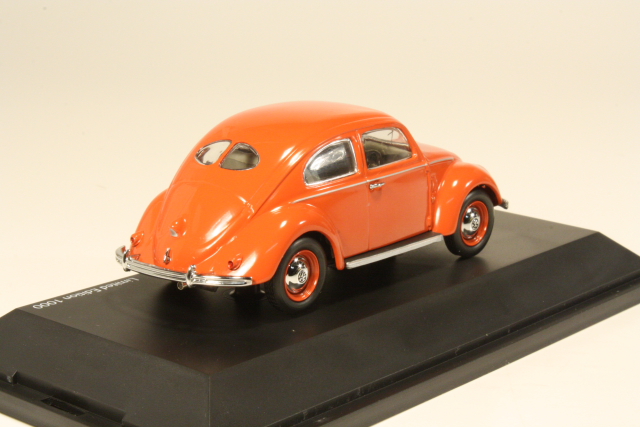 VW Beetle "Brezelkäfer", red