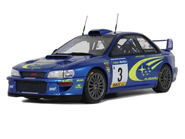 Subaru Impreza S6 WRC, Catalunya 2000, R.Burns, no.3