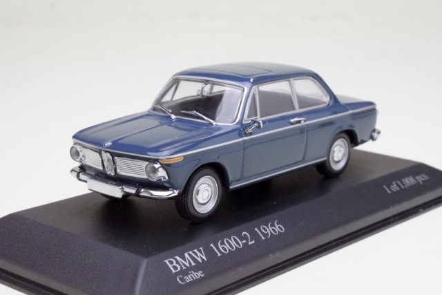 BMW 1600-2 1966, sininen