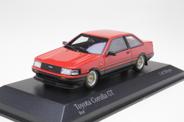 Toyota Corolla GT 1984, red