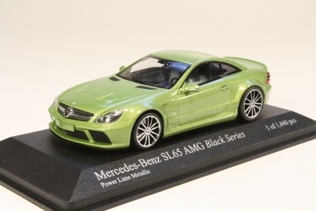 Mercedes SL65 AMG (R230) 2009, green