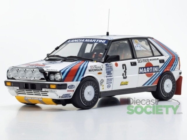 Lancia Delta HF Integrale 4WD, Monte Carlo 1988, B.Saby, no.3