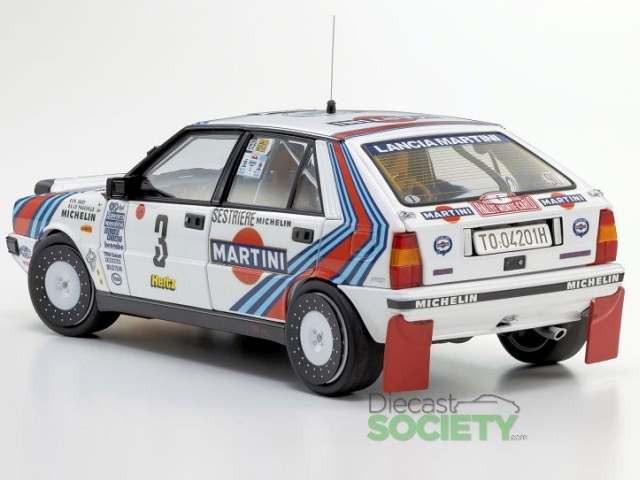 Lancia Delta HF Integrale 4WD, Monte Carlo 1988, B.Saby, no.3