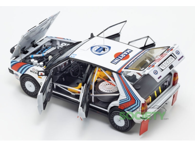 Lancia Delta HF Integrale 4WD, Monte Carlo 1988, B.Saby, no.3