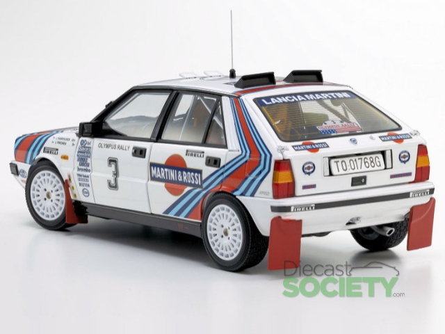 Lancia Delta HF Integrale 4WD, Olympus 1987, J.Kankkunen, no.3