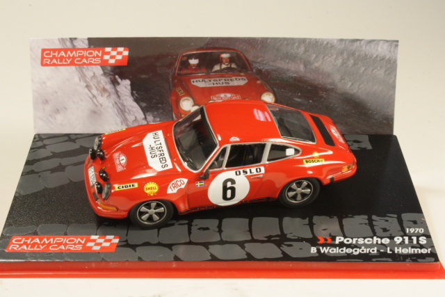 Porsche 911S, Monte Carlo 1970, B.Waldegard, no.6