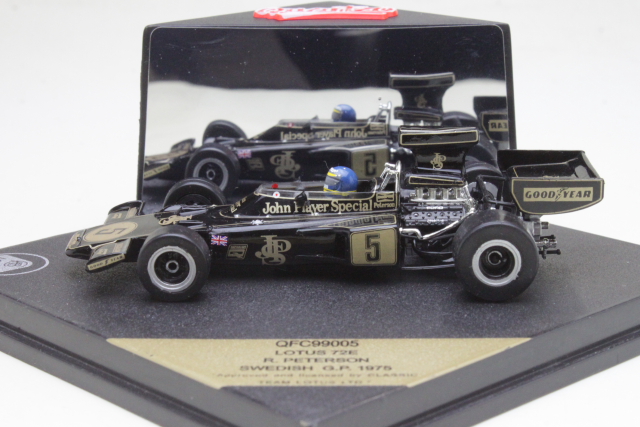 Lotus 72E, Swedish GP 1975, R.Peterson, no.5