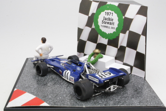 Tyrrell 003, World Champion 1971, J.Stewart, no.11
