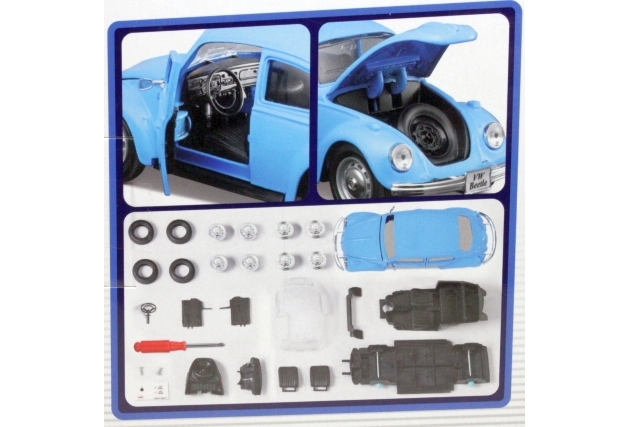 VW Beetle 1974, blue
