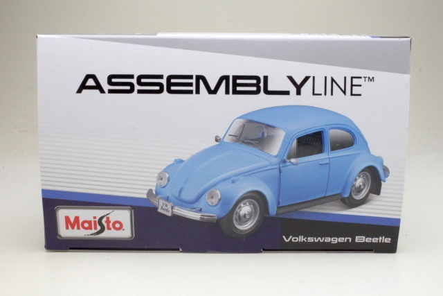 VW Beetle 1974, blue