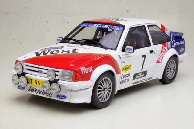 Ford Escort Mk3 RS Turbo, Haspengouw 1985, S.Andervang, no.7