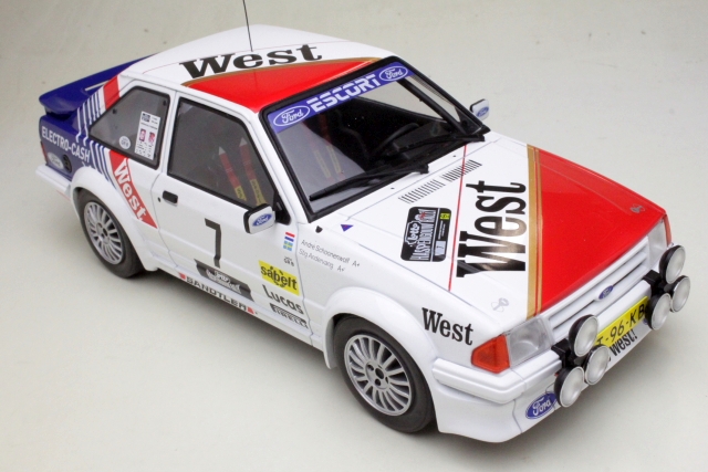Ford Escort Mk3 RS Turbo, Haspengouw 1985, S.Andervang, no.7