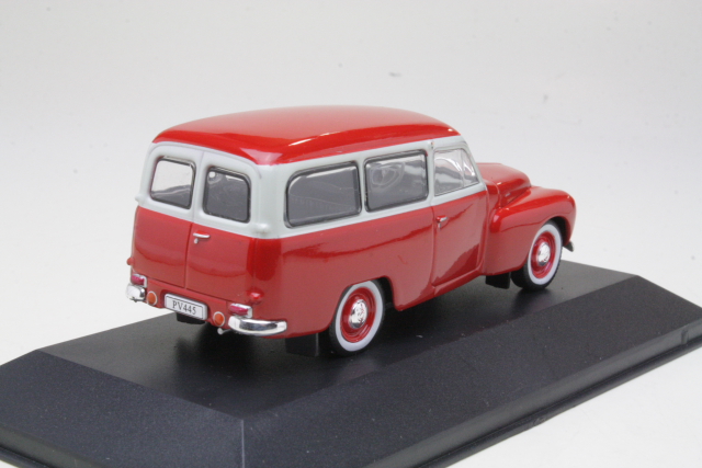 Volvo PV445 Duett, red/white