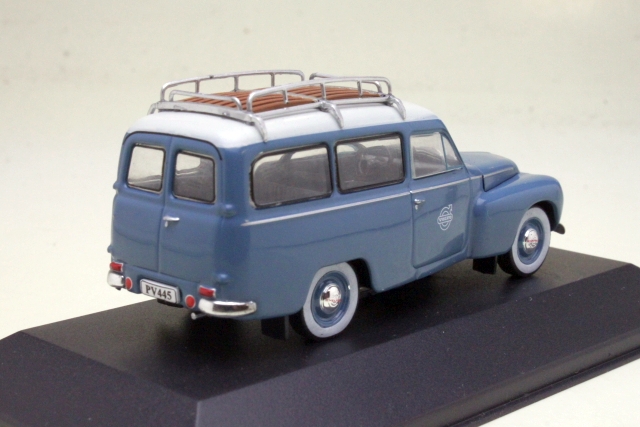 Volvo PV445 Duett 1957, sininen "Volvo Service"