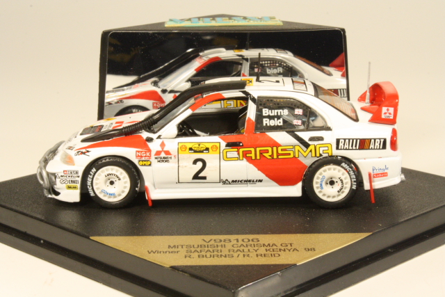 Mitsubishi Carisma GT, 1st. Safari Rally 1998, R.Burns