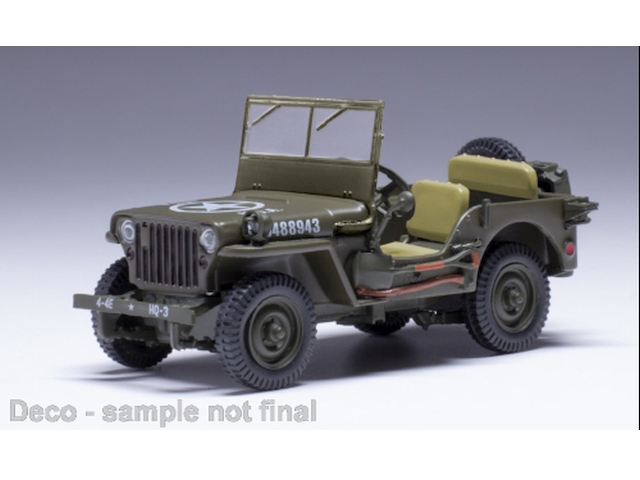 Jeep Willys MB 1973, vihreä