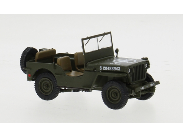 Jeep Willys MB 1973, vihreä