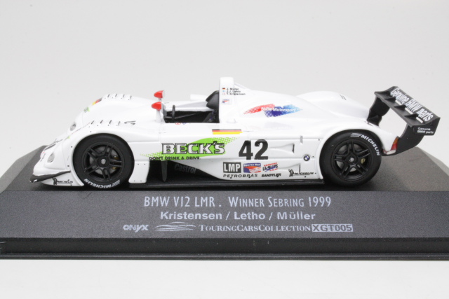 BMW V12 LMR. 1st. Sebring 1999, Kristensen/Lehto/Muller, no.42