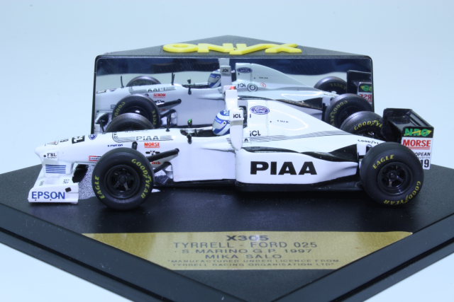 Tyrrell Ford 025, San Marino 1997, M.Salo, no.19