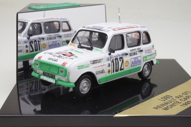 Renault R4 GTL, Monte Carlo 1993, J.Cesbron, no.102