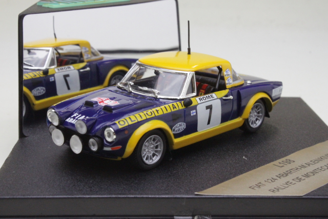Fiat 124 Abarth, Monte Carlo 1976, M.Alen, no.7