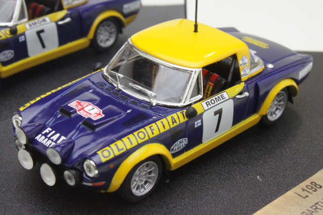 Fiat 124 Abarth, Monte Carlo 1976, M.Alen, no.7