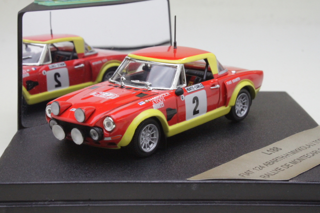Fiat 124 Abarth, Monte Carlo 1975, H.Mikkola, no.2