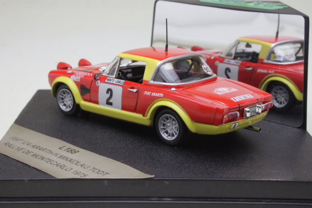 Fiat 124 Abarth, Monte Carlo 1975, H.Mikkola, no.2