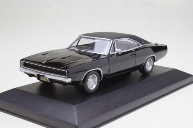 Dodge Charger 1968, musta