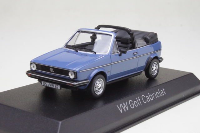 VW Golf 1 Cabriolet 1981, sininen