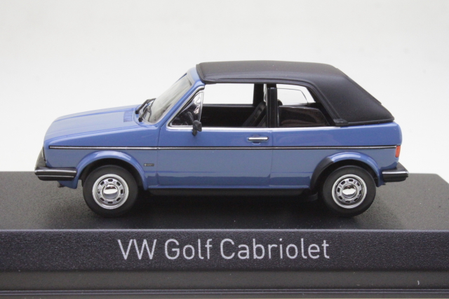 VW Golf 1 Cabriolet 1981, blue