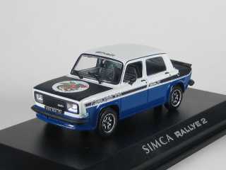 Simca 1000 Rallye 2 SRT 1977, sinivalkomusta