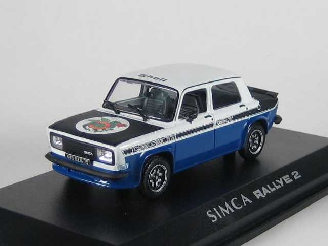 Simca 1000 Rallye 2 SRT 1977, sinivalkomusta